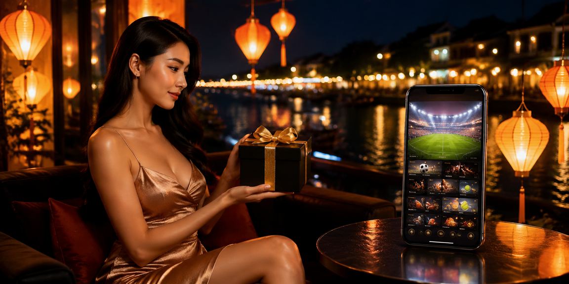 Người dùng tham gia cá cược thể thao tại Hội An
